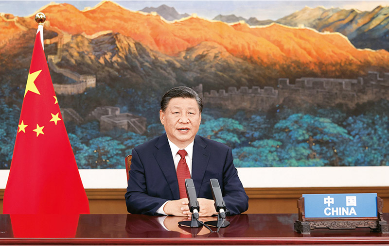 推动落实全球发展倡议、全球安全倡议、全球文明倡议、全球治理倡议