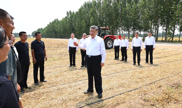 习近平在山东德州考察时强调