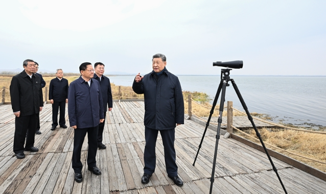 习近平在内蒙古乌兰察布考察